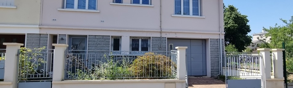 Limoges maison de ville 4 chambres garage et jardin